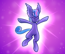 Size: 1500x1250 | Tagged: safe, artist:heir-of-rick, oc, oc only, oc:sapphire lollipop, earth pony, pony, armpits, cute, ear fluff, eyes closed, impossibly large ears, simple background, smiling, solo
