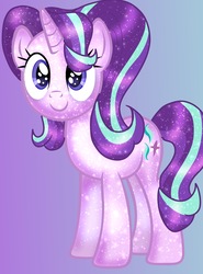 Size: 2007x2715 | Tagged: safe, artist:doraemonfan4life, starlight glimmer, pony, unicorn, g4, female, gradient background, high res, mare, solo