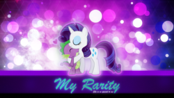 Size: 3840x2160 | Tagged: safe, artist:abion47, artist:game-beatx14, artist:sylviene, rarity, spike, dragon, g4, 4k, female, high res, hug, inspired by a song, male, ship:sparity, shipping, straight, wallpaper