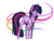 Size: 2048x1536 | Tagged: safe, artist:0bsydia, twilight sparkle, pony, unicorn, g4, female, mare, simple background, solo, white background