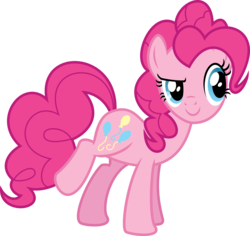 Size: 6365x6000 | Tagged: safe, artist:yetioner, pinkie pie, g4, party pooped, absurd resolution, female, simple background, solo, transparent background, vector