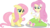 Size: 7500x4191 | Tagged: safe, artist:limedazzle, angel bunny, fluttershy, human, pegasus, pony, rabbit, equestria girls, g4, absurd resolution, animal, boots, clothes, cute, female, high heel boots, human ponidox, mare, polka dot socks, pony counterpart, raised hoof, self ponidox, show accurate, shyabetes, simple background, skirt, socks, square crossover, transparent background, vector