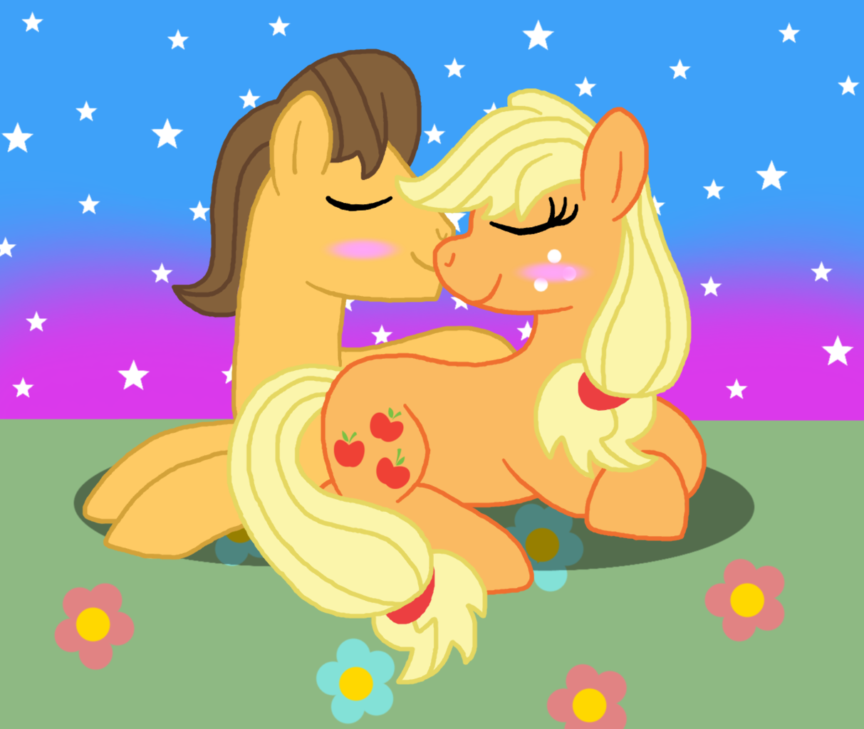 Caramel X Applejack shipping. 