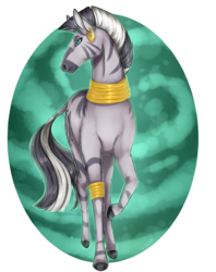 Size: 1189x1500 | Tagged: safe, artist:lou1911, zecora, zebra, g4, female, hoers, looking at you, raised hoof, simple background, solo, transparent background, unshorn fetlocks