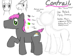 Size: 2048x1556 | Tagged: safe, artist:wingcommanderrudoji, oc, oc only, oc:contrail, earth pony, pony, male, reference sheet, stallion