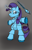 Size: 1073x1680 | Tagged: safe, artist:wingcommanderrudoji, rarity, pony, unicorn, g4, armor, armorarity, bipedal, female, full plate armor, helmet, levitation, magic, solo, spear, telekinesis, visor, weapon