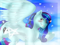 Size: 2048x1536 | Tagged: safe, artist:yomi brasi, oc, oc only, simple background, solo