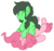 Size: 629x588 | Tagged: safe, artist:lockhe4rt, pinkie pie, oc, oc:filly anon, earth pony, pony, g4, chest fluff, eyes closed, female, filly, lying down, mare, on back, simple background, smiling, transparent background