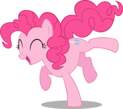 Size: 3510x3120 | Tagged: safe, artist:takua770, pinkie pie, g4, high res, simple background, transparent background, vector
