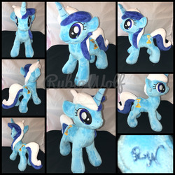 Size: 1600x1600 | Tagged: safe, artist:rubiowolf, minuette, pony, unicorn, g4, irl, photo, plushie