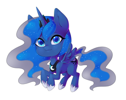 Size: 2500x1991 | Tagged: safe, artist:vixenthekitten, princess luna, g4, female, flying, simple background, solo