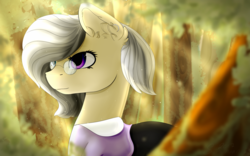 Size: 1600x1000 | Tagged: safe, artist:isorrayi, oc, oc only, earth pony, pony, clothes, female, glasses, mare, solo