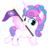 Size: 612x640 | Tagged: safe, artist:little903, princess flurry heart, alicorn, pony, g4, cute, female, flag, flurrybetes, mouth hold, older, simple background, solo, transparent background