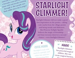 Size: 527x406 | Tagged: safe, starlight glimmer, pony, unicorn, g4, official, all about x, annual, female, mare, my little pony annual, my little pony annual 2018, text, wall of text