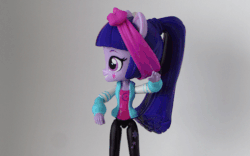 Size: 513x321 | Tagged: safe, artist:whatthehell!?, edit, twilight sparkle, equestria girls, g4, animated, dancing, doll, equestria girls minis, eqventures of the minis, gif, irl, photo, toy