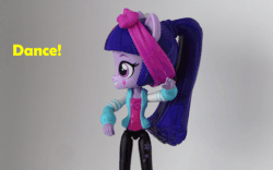 Size: 513x321 | Tagged: safe, artist:whatthehell!?, edit, twilight sparkle, equestria girls, g4, animated, doll, equestria girls minis, eqventures of the minis, gif, irl, parody, photo, stop motion, toy