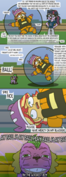 Size: 1200x3200 | Tagged: safe, artist:rawrienstein, sci-twi, spike, spike the regular dog, sunset shimmer, twilight sparkle, dog, equestria girls, g4, bubble, female, good boy, iggy (jjba), jojo's bizarre adventure, lesbian, ship:sci-twishimmer, ship:sunsetsparkle, shipping, stardust crusaders, this will end in pain, this will not end well