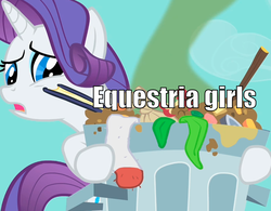 Size: 708x553 | Tagged: safe, rarity, equestria girls, g4, equestria girls drama, low quality bait, op is a duck, op is trying to start shit, text