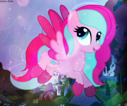 Size: 3876x3258 | Tagged: safe, artist:asika-aida, oc, oc only, canterlot, flying, high res, solo