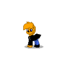 Size: 400x400 | Tagged: safe, fox, pony, pony town, gregg lee, night in the woods, ponified