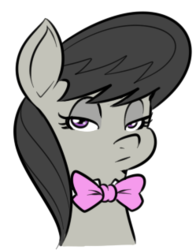 Size: 249x317 | Tagged: dead source, safe, artist:reiduran, octavia melody, earth pony, pony, g4, female, looking at you, solo, unamused