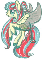 Size: 2174x3000 | Tagged: safe, artist:coffeecuppup, oc, oc only, oc:juneberry nightshade, flutter pony, pony, female, high res, mare, simple background, solo, transparent background