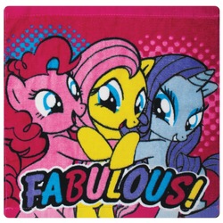 Size: 1350x1350 | Tagged: safe, fluttershy, pinkie pie, rarity, g4, cute, diapinkes, fabulous, face cloth, happy, hug, merchandise, shyabetes, towel