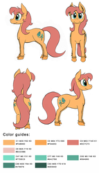 Size: 768x1346 | Tagged: safe, artist:darkhestur, oc, oc only, oc:honey ale, pony, female, mare, multiple views, reference sheet, simple background, white background