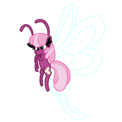 Size: 1000x1000 | Tagged: safe, artist:toyminator900, cheerilee, breezie, g4, breeziefied, female, simple background, solo, species swap, transparent background