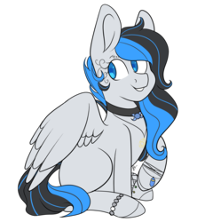 Size: 3957x4458 | Tagged: safe, artist:beashay, oc, oc only, oc:aradia breeze, pegasus, pony, absurd resolution, female, mare, simple background, sitting, solo, transparent background