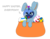 Size: 2289x1784 | Tagged: safe, artist:ardonsword, princess luna, alicorn, pony, g4, animal costume, basket, bunny costume, clothes, costume, easter, easter basket, easter egg, female, filly, simple background, transparent background, woona, younger