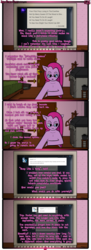 Size: 1245x3403 | Tagged: safe, artist:underwoodart, pinkie pie, earth pony, pony, ask pink-pony, g4, ask, comic, computer, pinkamena diane pie, tumblr