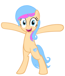 Size: 1600x1862 | Tagged: safe, artist:fluttershyarabic, oc, oc only, oc:iris, pony, bipedal, cutie mark, ponified, simple background, solo, transparent background