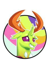 Size: 955x1351 | Tagged: safe, artist:mysticalpha, thorax, changedling, changeling, g4, cute, floppy ears, grin, king thorax, male, more fun than it sounds, nervous, nervous smile, simple background, smiling, solo, thorabetes, transparent background