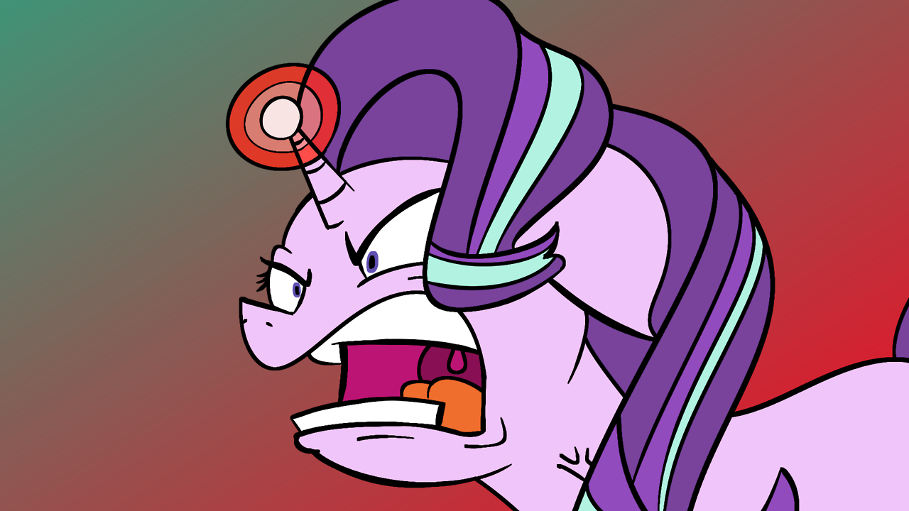 1412156 - safe, artist:cowsrtasty, starlight glimmer, all bottled up, g4,  angry, faic, female, quiet, ragelight glimmer, solo, that was fast -  Derpibooru