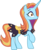 Size: 3001x3687 | Tagged: safe, artist:cloudy glow, sassy saddles, pony, unicorn, g4, rarity investigates, .ai available, clothes, female, high res, mare, simple background, solo, transparent background, vector
