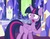 Size: 864x670 | Tagged: safe, screencap, twilight sparkle, alicorn, pony, celestial advice, g4, my little pony: friendship is magic, butt, female, mare, plot, twilight sparkle (alicorn)