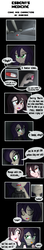 Size: 700x3980 | Tagged: dead source, safe, artist:wubcakeva, oc, oc only, oc:esbern, oc:piper, vampire, zombie, equestria girls, g4, clothes, comic, dialogue, duo, equestria girls-ified, medicine, pill, smiling, unamused