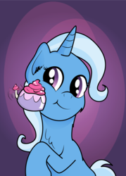 Size: 1044x1458 | Tagged: safe, artist:littletigressda, teacup poodle, trixie, pony, unicorn, all bottled up, g4, cup, teacup, teacups, that pony sure does love teacups