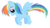 Size: 1198x667 | Tagged: safe, artist:jennieoo, rainbow dash, pegasus, pony, friendship is magic, g4, female, looking down, show accurate, simple background, smiling, solo, transparent background, vector