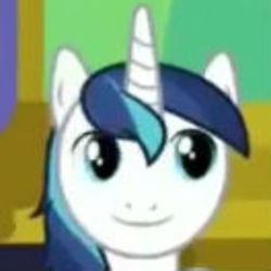 Size: 512x512 | Tagged: safe, screencap, shining armor, pony, unicorn, celestial advice, g4, c:, cropped, looking at you, needs more jpeg, smiling, twily face