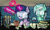 Size: 2631x1589 | Tagged: safe, artist:breakdream, lyra heartstrings, twilight sparkle, pony, unicorn, celestial advice, g4, my little pony: friendship is magic, chemistry, duo, female, filly, filly lyra, filly twilight sparkle, goggles, lab, potion, safety goggles, test tube, younger