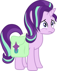 Size: 1500x1878 | Tagged: safe, artist:charity-rose, starlight glimmer, pony, unicorn, all bottled up, g4, female, saddle bag, simple background, solo, stressed, tired, transparent background, vector