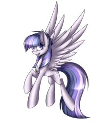 Size: 5000x5500 | Tagged: safe, artist:snowbunny0820, oc, oc only, oc:silver sentry, pegasus, pony, absurd resolution, female, mare, raised hoof, simple background, smiling, solo, transparent background