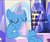 Size: 920x768 | Tagged: safe, edit, edited screencap, screencap, trixie, pony, unicorn, all bottled up, g4, belly, cropped, eyes closed, female, hoof on belly, mare, napkin, solo, twilight's castle