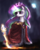 Size: 2480x3102 | Tagged: safe, artist:elkaart, princess celestia, alicorn, pony, g4, clothes, crown, female, high res, jewelry, mare, regalia, robe, solo, sword, weapon