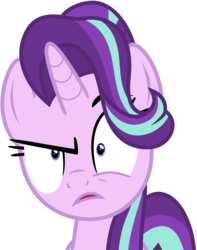 Size: 4401x5579 | Tagged: safe, artist:pink1ejack, starlight glimmer, pony, unicorn, all bottled up, g4, absurd resolution, annoyed, female, mare, open mouth, simple background, solo, transparent background, unamused, vector