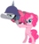 Size: 1038x1186 | Tagged: safe, artist:brony-works, artist:maximillianveers, maud pie, pinkie pie, earth pony, pony, g4, maud pie (episode), my little pony: friendship is magic, bipedal, cannon, cannon ponies, female, mare, pickelhaube, pinkie launcher, pony cannonball, rocket launcher, simple background, transparent background, vector