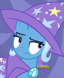 Size: 625x763 | Tagged: safe, screencap, trixie, pony, celestial advice, g4, discovery family logo, female, mare, solo