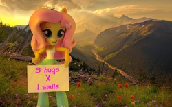 Size: 1080x675 | Tagged: safe, artist:whatthehell!?, edit, fluttershy, equestria girls, g4, doll, equestria girls minis, eqventures of the minis, irl, photo, scenery, toy